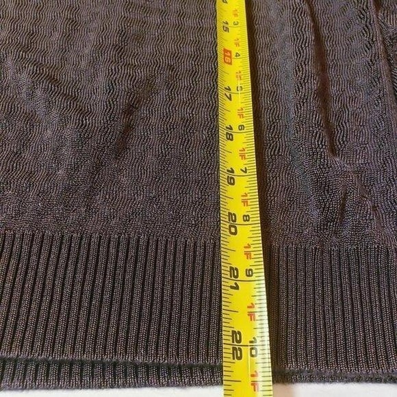 Vintage Baracuta Sweater Men's size Large ribbed gray brown - Picture 7 of 7